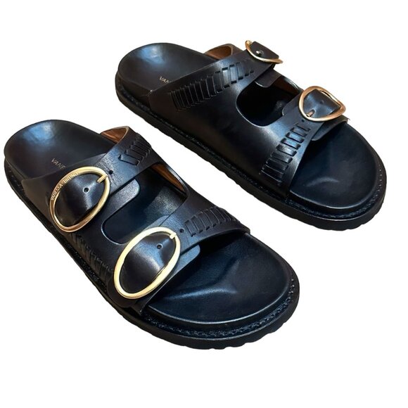 Vanessa Bruno Fussbett Sandals, Black, Size 39 - Picture 6 of 12